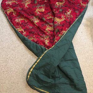 Coleman Cotton/Flannel (30” x 68”)Buck Running Through Forest Theme Sleeping Bag